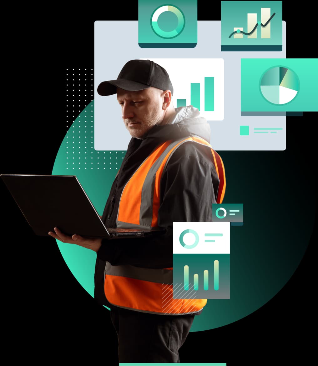 Supply chain visibility dashboard