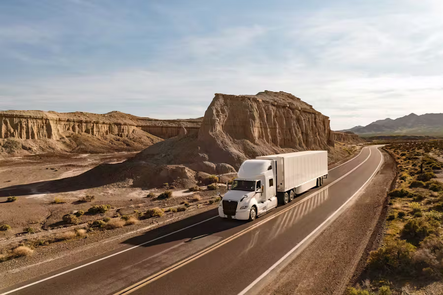 Nationwide trucking network